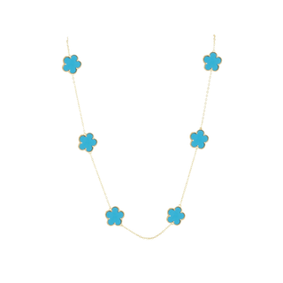 Adeline Clover Necklace - Boutique Bella BellaNecklaces