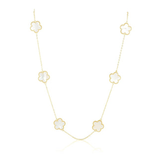 Adeline Clover Necklace - Boutique Bella BellaNecklaces