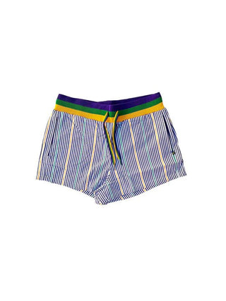 Adult Pinstripe Lounge Shorts - Boutique Bella BellaShorts