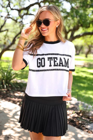 After Dark Pleated Tennis Skort - Boutique Bella BellaSkort