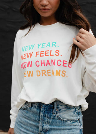 All The New Sweatshirt - Boutique Bella BellaSweatshirt