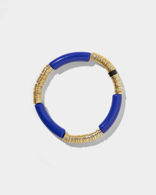 Allie+Bess Cobalt Blue Zo Bracelet 6mm - Boutique Bella BellaBracelet