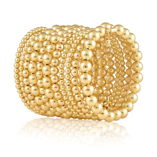 Allison Beaded Wrap Bracelet- 10 Rows - Boutique Bella BellaBracelets