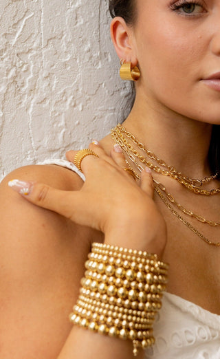 Allison Beaded Wrap Bracelet- 10 Rows - Boutique Bella BellaBracelets