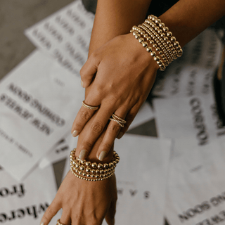 Allison Beaded Wrap Bracelet - 6 Row - Boutique Bella BellaBracelet
