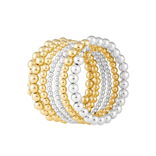 Allison Beaded Wrap Bracelet - 6 Row - Boutique Bella BellaBracelet