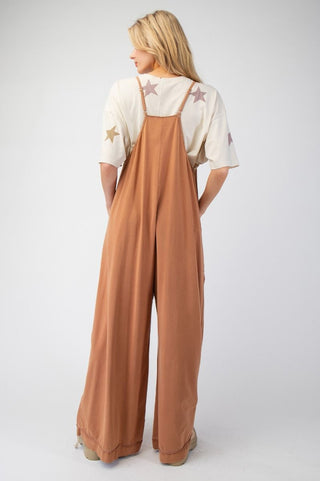 Almond Span Jumpsuit - Boutique Bella BellaJumpsuit