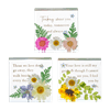 Always in My Heart Real Flower Block - Boutique Bella BellaDecorative blocks