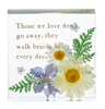Always in My Heart Real Flower Block - Boutique Bella BellaDecorative blocks