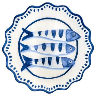 Amalfi Fish 12" Platter - Boutique Bella BellaServing Platter