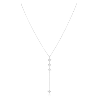 Amanda CZ Lariat - Boutique Bella BellaNecklace