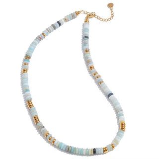 Amazonite Beaded Necklace - Boutique Bella BellaNecklace