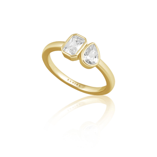 Amber Cz Ring - Boutique Bella BellaRings