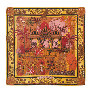 Amber Palace Ocre Mini Scarf - Boutique Bella BellaScarf
