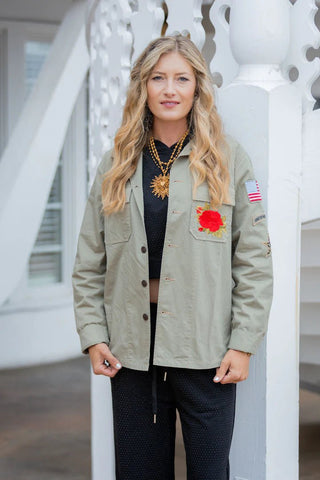 American Women Jacket - Boutique Bella Bella