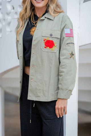 American Women Jacket - Boutique Bella Bella