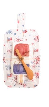 Americana Melamine Board & Napkin Sets - Assorted - Boutique Bella BellaCutting Board