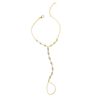 Anastasia Hand Chain Bracelet - Boutique Bella BellaBracelet