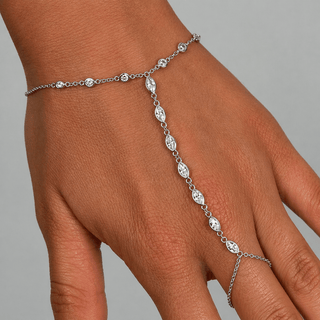 Anastasia Hand Chain Bracelet - Boutique Bella BellaBracelet