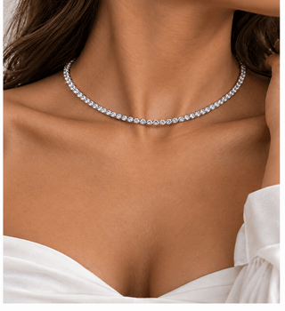 Angel Tennis Choker - Boutique Bella BellaNecklace