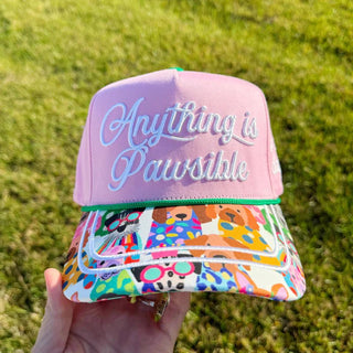 Anything is Pawsible Hat - Boutique Bella BellaHats