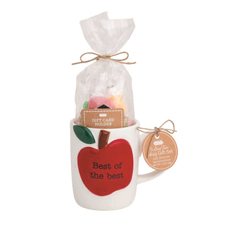 Apple Teacher Mug Gift Set - Boutique Bella BellaMug