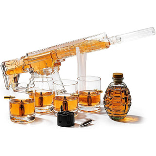 Ar15 Whiskey Decanter Gift Premium Barware Gift Elegant Drinkware Collection - Boutique Bella BellaDecanter Sets