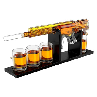 Ar15 Whiskey Decanter Premium Barware Gift Elegant Drinkware Collection - Boutique Bella BellaDecanter Sets