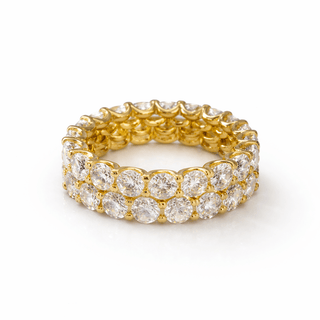 Ari Double Eternity Band - Boutique Bella BellaRing