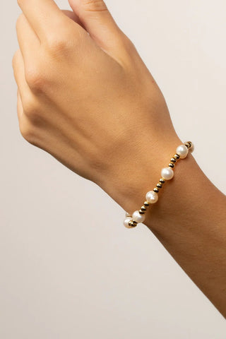 Ariel Pearl Beaded Bracelet - Boutique Bella BellaBracelet