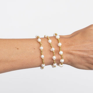 Ariel Pearl Beaded Bracelet - Boutique Bella BellaBracelet