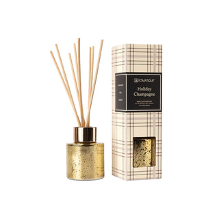 Aromatique Holiday Champagne - Plaid Mini Diffuser Set - Boutique Bella BellaReed Diffuser