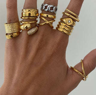 Ashton Band Ring - Boutique Bella BellaRing