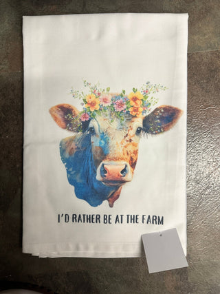 At the Farm Tea Towel - Boutique Bella BellaTea Towel