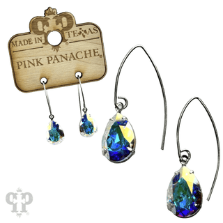 Austrian crystal pear drop earring - Boutique Bella BellaEarrings