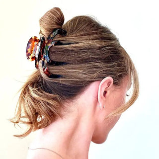 Ava Jaw Thicker Italian Acetate - Boutique Bella BellaHair Clip