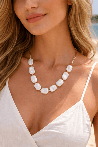Ava Pearl Necklace - Boutique Bella BellaNecklace