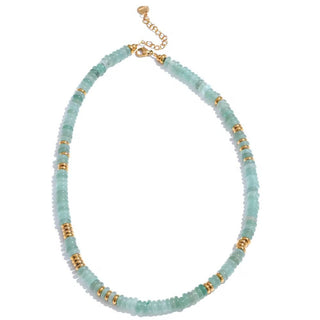 Aventurine Beaded Necklace - Boutique Bella BellaNecklace