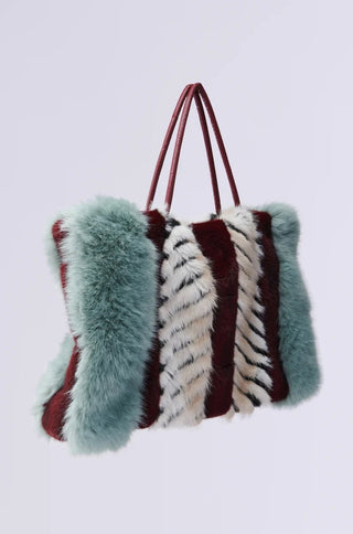 Azalea Wang Fauz Fur Tote - Confidante - Boutique Bella Bellabags