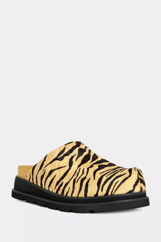 Azalea Wang Sarinda Calf Hair Flatform Mule - Boutique Bella Bellashoes