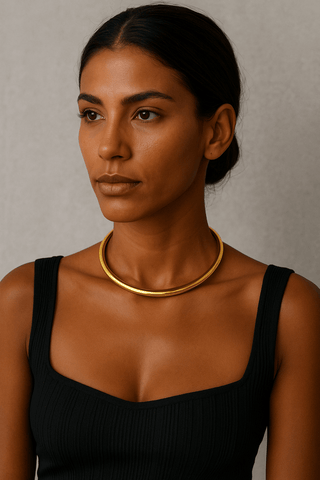 Azaria Cuff Necklace - Boutique Bella BellaNecklaces