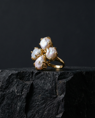 Organic Pearl Ring