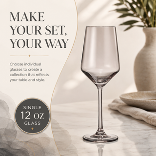 Wine Glass Single Make Your Own Set Colorful Yellow Colored Large 12 Oz Glass Unique Italian Style T