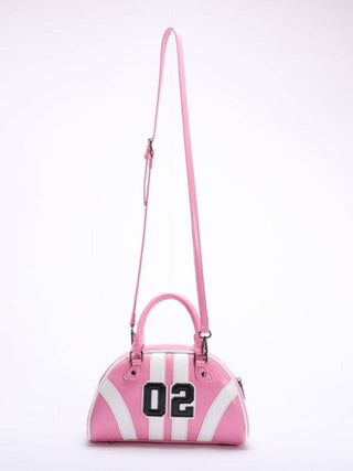 Bowling Bag Crossbody- PINK
