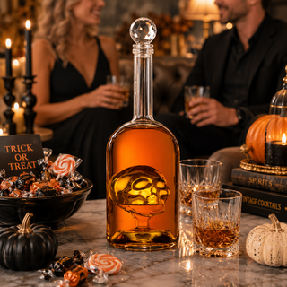 Skull Bottle Premium Barware Gift Elegant Drinkware Collection