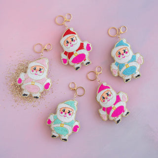 Baby Papa Noel Keychain, 5" - Assorted Park Hill Collection - Boutique Bella BellaChristmas
