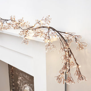 Baby's Breath Lighted Garland - Boutique Bella BellaGarland