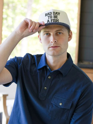 Bad Day to Be a Fish Baseball Cap - Boutique Bella BellaBaseball Cap