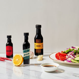 Balsamic Vinegar Gourmet Gift Set Of 6 Premium Made In Italy Natural Flavors Include Garlic Chili Fi - Boutique Bella Bella