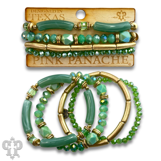Bamboo tube bracelet set, last call - Boutique Bella BellaBracelets
